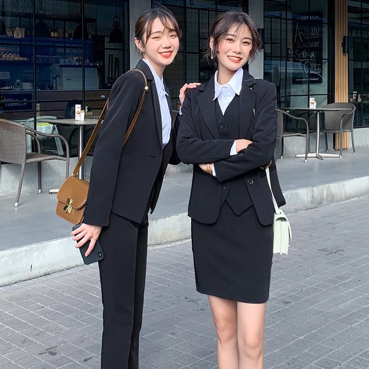 秋冬レディース ブレザーセットアップ お出かけ お 通勤 OL お呼ばれ卒業式入学式 入園式発表会 上下セット