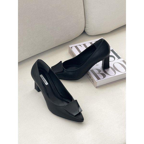 インテンス 女性 ワンポイント パンプス 7.5cm LCWD20I326