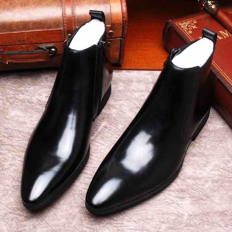 ビジネスシューズ メンズ ブーツ 冬 秋 カジュアル レザー おしゃれ 防水 革靴 夏 歩きやすい 本革 滑らない 厚底 ショートブーツ おすすめ ブランド 走れる OFF 春 スニーカー 紐 人気