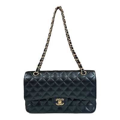 Qoo10] CHANEL シャネル マトラッセ25 ショルダーバッ