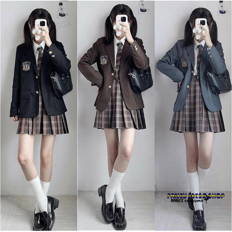 ラケット陸上格闘技ダンスブレザー スーツ 卒服 大きいサイズ スーツ フォーマルスーツ 【制服標準装備】卒業式 小学生 中学生 制服 入学式 5点セット なんちゃって制服 小学校女子 女の子 5,957円