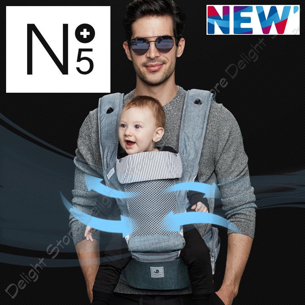 POGNAE Korea NO.5 PLUS Baby Toddler Carrier Hip Seat Infant Kid Strap Belt