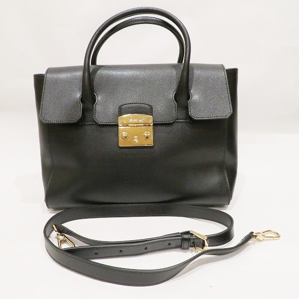 フルラ メトロポリタン バッグ ショルダーバッグ ハンドバッグ レディース 【中古】