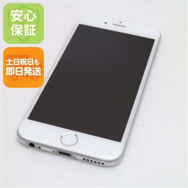 美品 au iPhone6 16GB シルバー スマホ 94