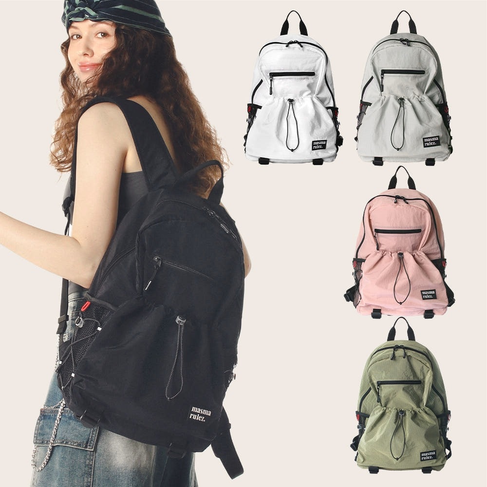 ノマド ライト バックパック_5カラー 選択1 / 大容量 盗難防止 安全な 旅行用 防剣 リュック 出勤 学生 学校 機能性 バッグ