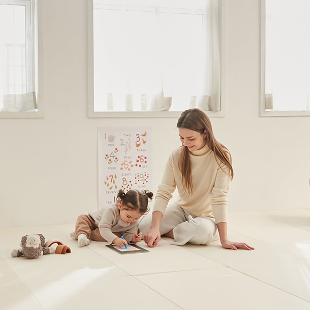 TheSUN抗菌シームレスタイプ5段プレイマット