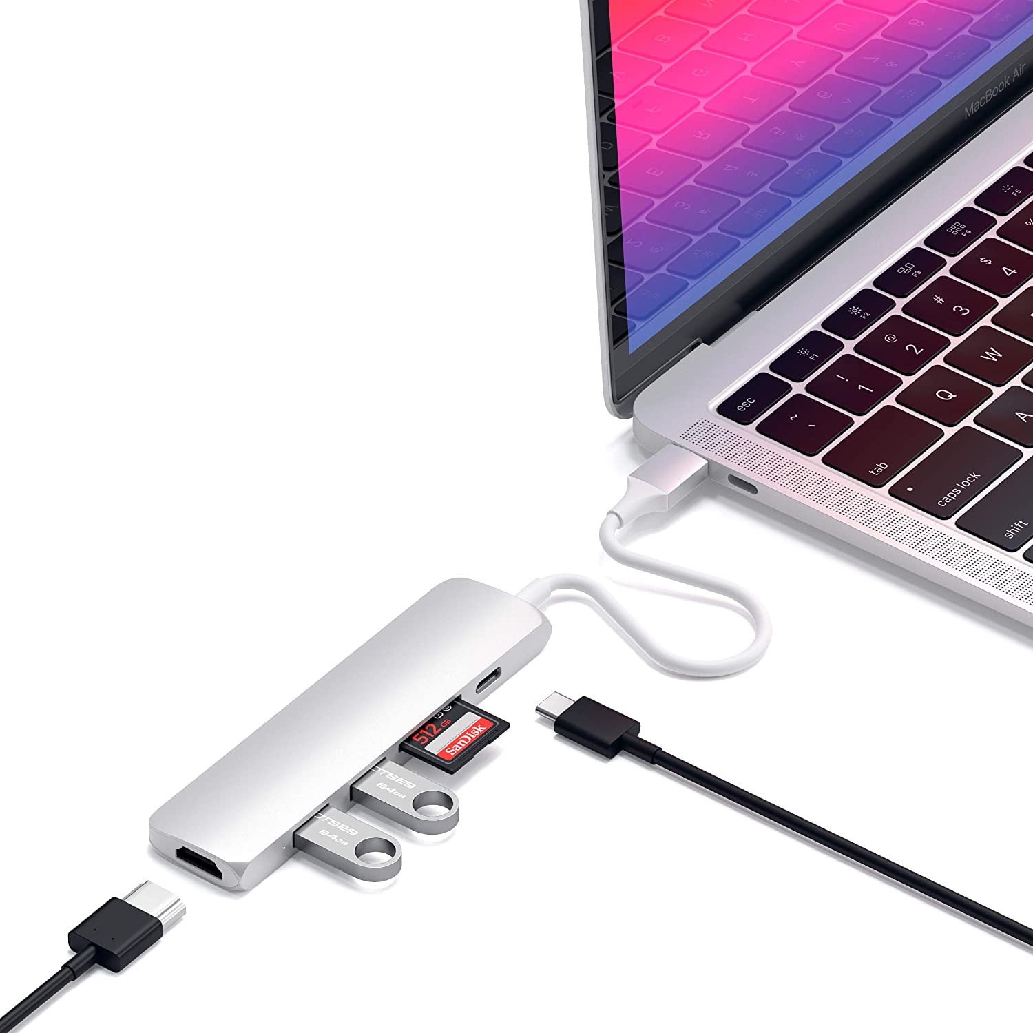 【本日限定価格】 Satechi シルバー など対応 Pro iPad 2018以降 Air Mac