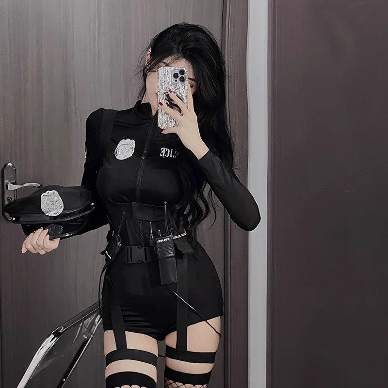 セクシーな女性エージェント服装女性けいかんスチュワーデス せいふく麻辣けいかん役はクラブ純粋な欲機長を演じます