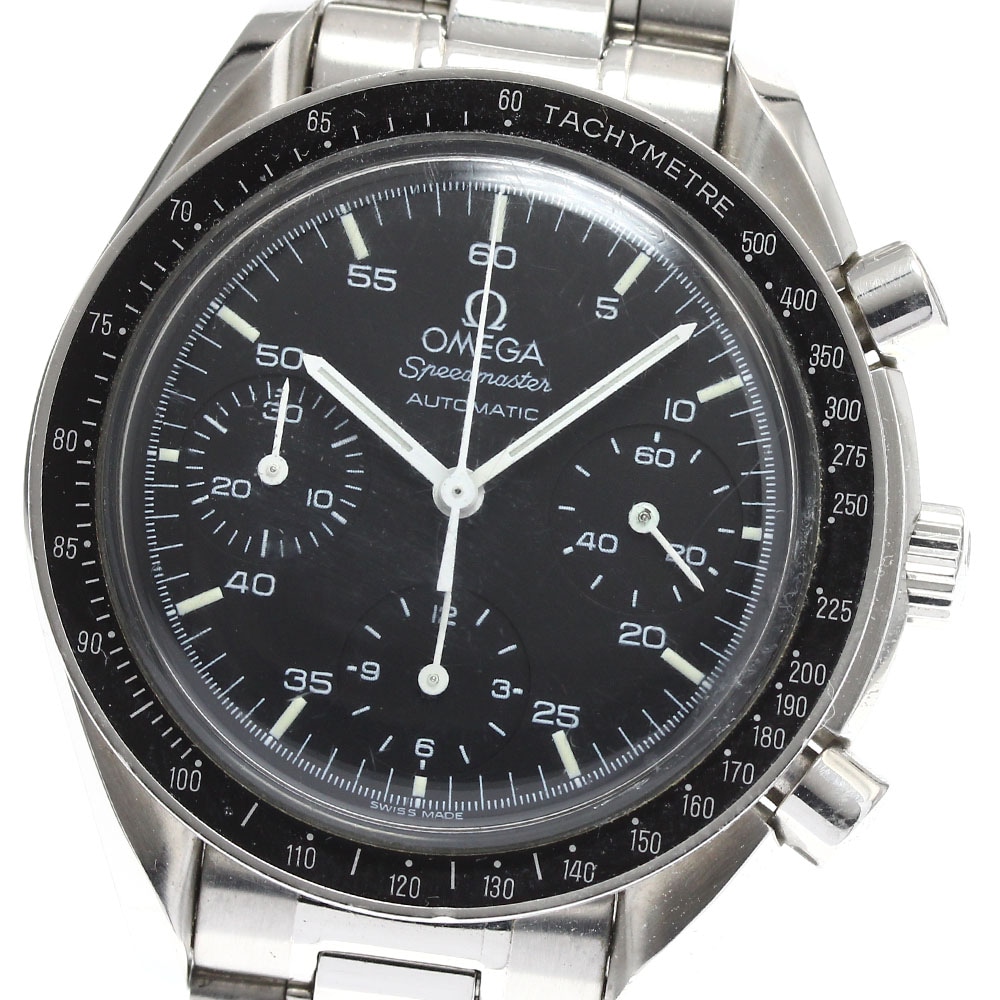 オメガ OMEGA 3510.50 スピードマスター クロノグラフ 自動巻き メンズ 保証書付き_893117【中古】