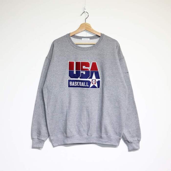 タマニワ(TAMANIWA) USA BB SWEAT TMNW-193 ASH