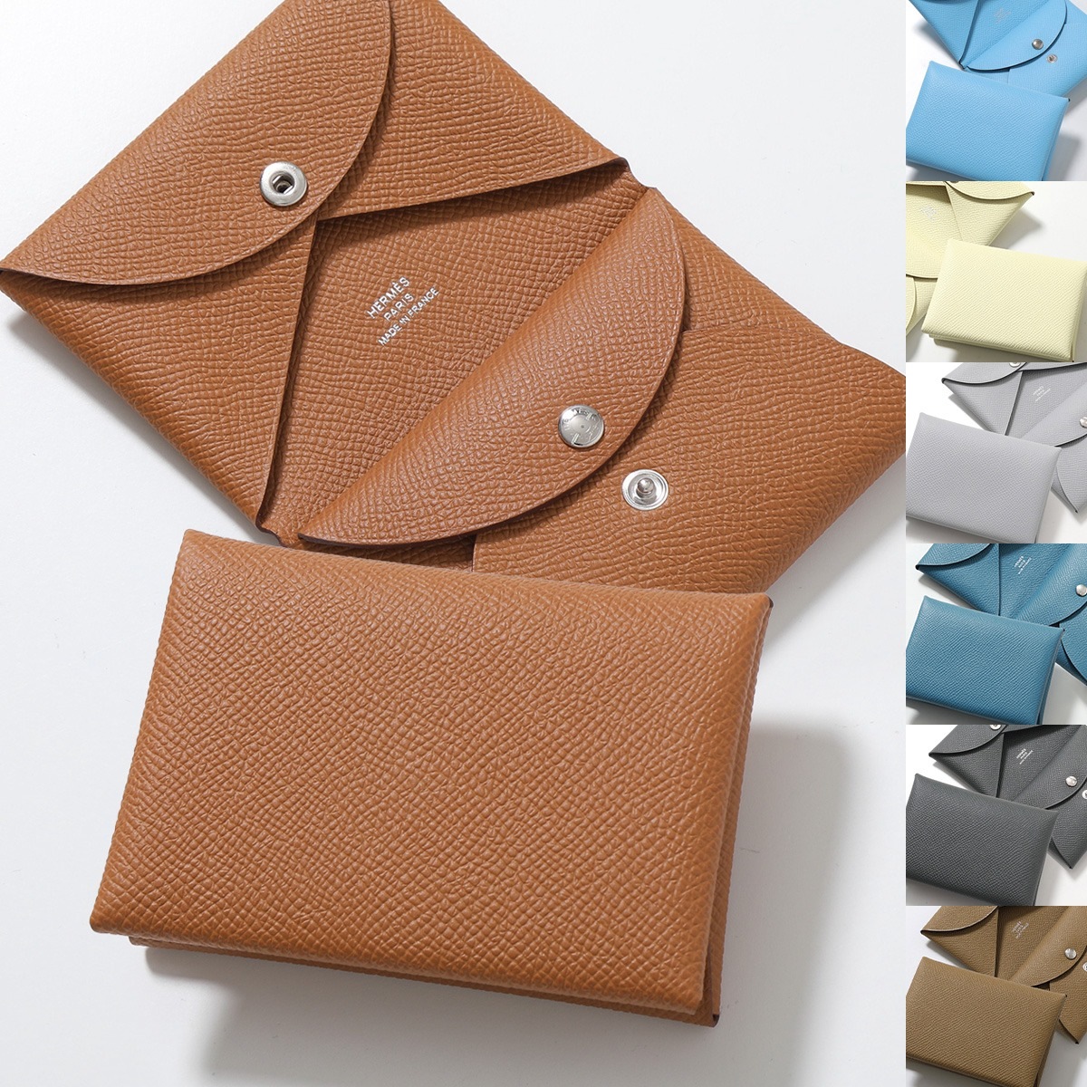 HERMES エルメス コインケース カルヴィデュオ CALVI DUO 083035CK 082977CK 083416CK 085119CK レディース エプソン レザー カラー16色