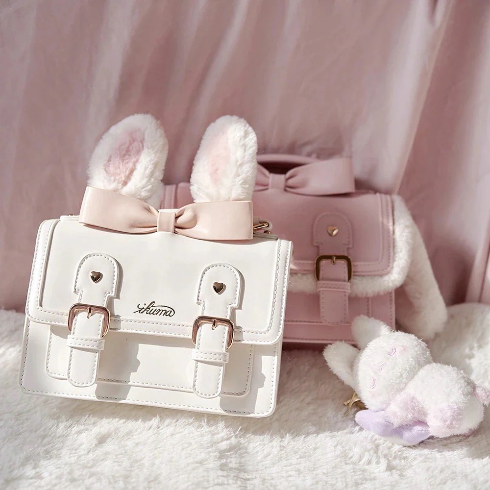 痛バッグバニー レギュラー 耳取り外し可能 r n1001- ホワイト (在庫限り) r n1002- ダークブラウン (在庫限り) r n1003- 桜パウダー（売り切れ次第終了） r n1004期