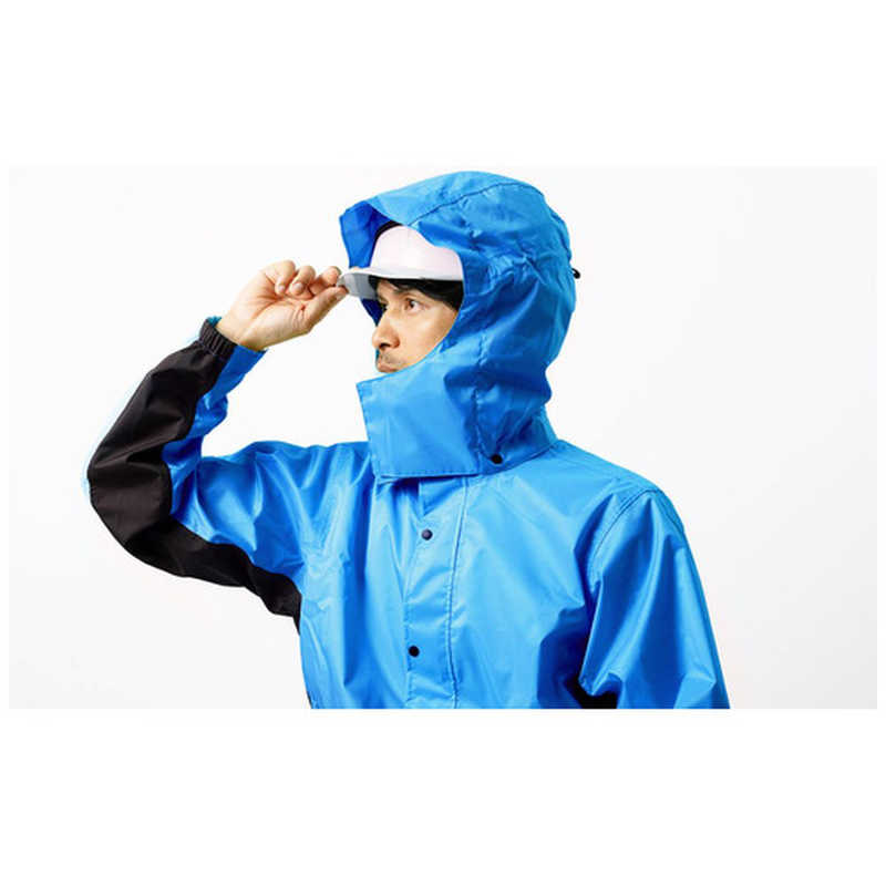 カジメイク　レインスーツエボリューション ターコイズ　752153L