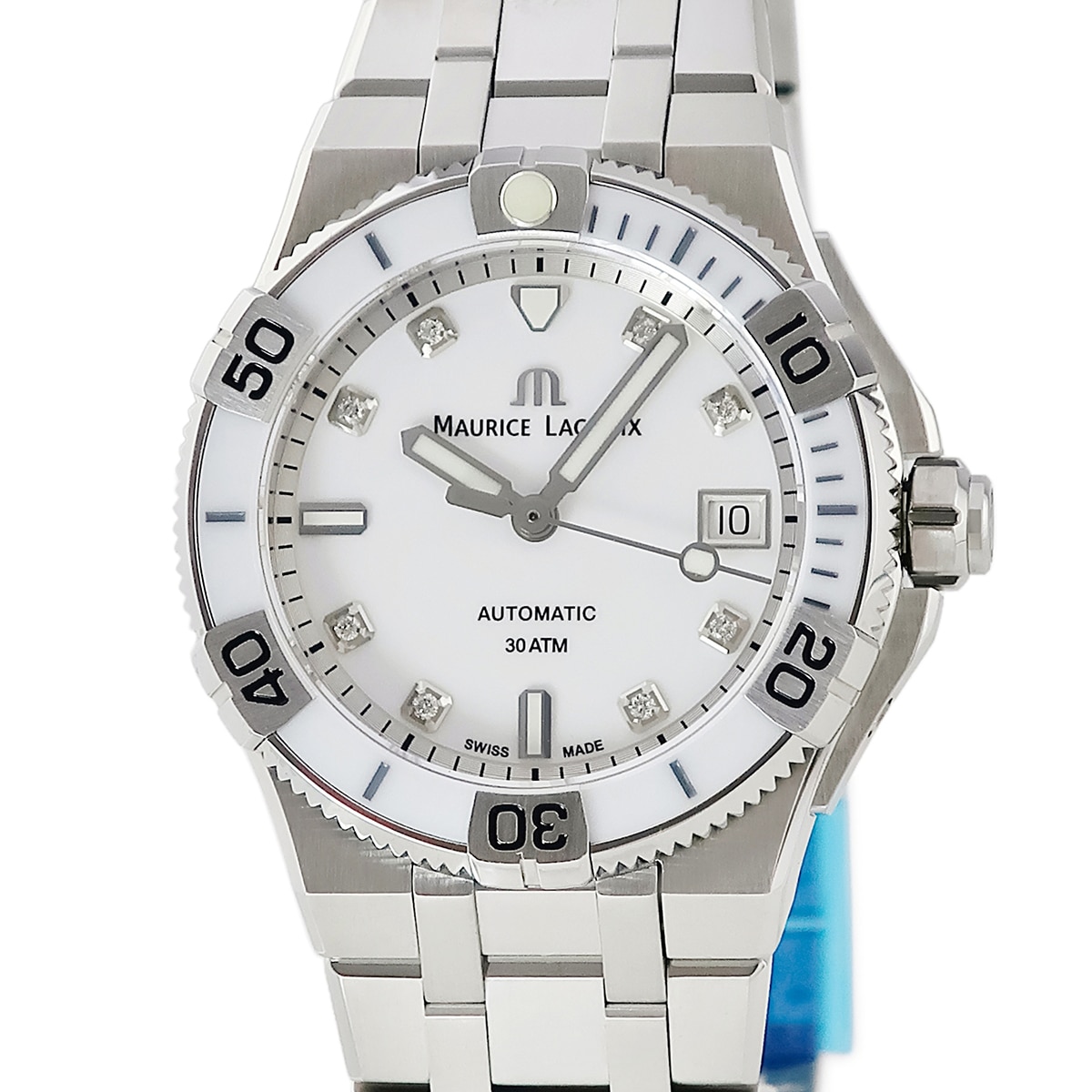 アイコン ベンチュラー 38mm AI6057-SSL72-150-1 自動巻き メンズ 未使用 純正ダイヤ ホワイト 3年保証