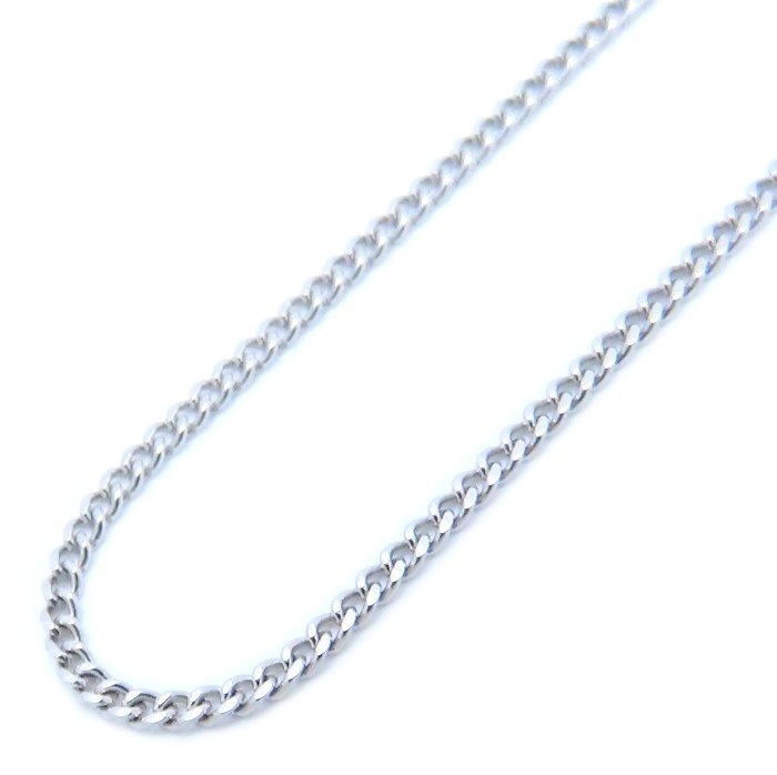 喜平ネックレス Pt850プラチナ 2面 シングル 3.9g/76204【中古】