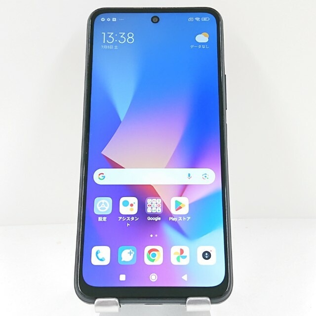 Redmi Note 10 JE XIG02 au グラファイトグレー 送料無料 本体 c13427 【中古】