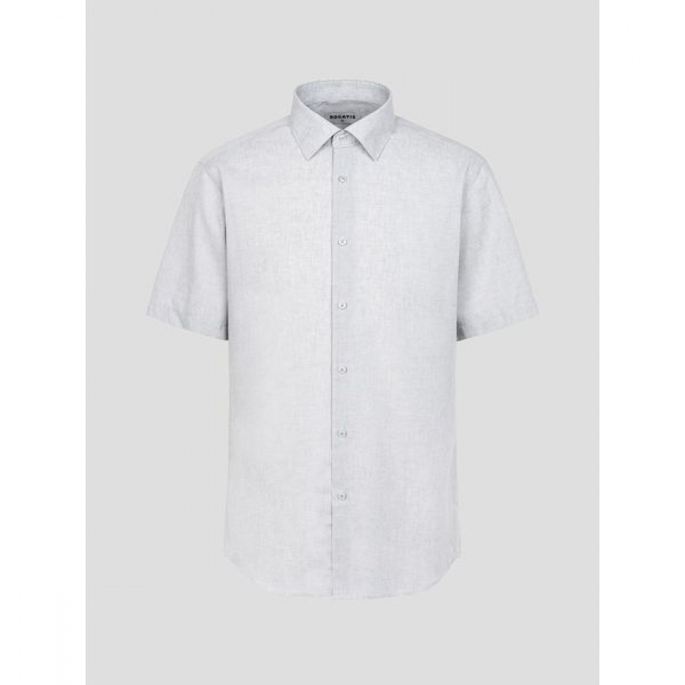 [ロガディス] ソリッドレギュラーフィットカラーシャツライトグレー (MA5465FJ32) 7,922円