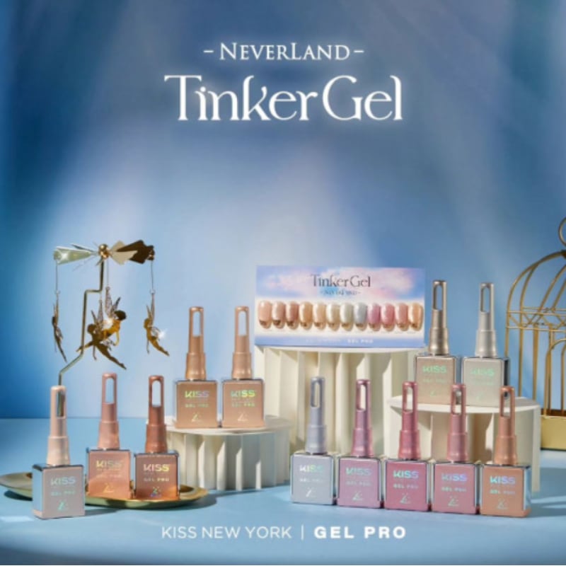 KISS NEWYORK / GEL PRO Tinkerbell2 Neverland syrup 12set /Magnet Gel (10 g)ジェルカラー
