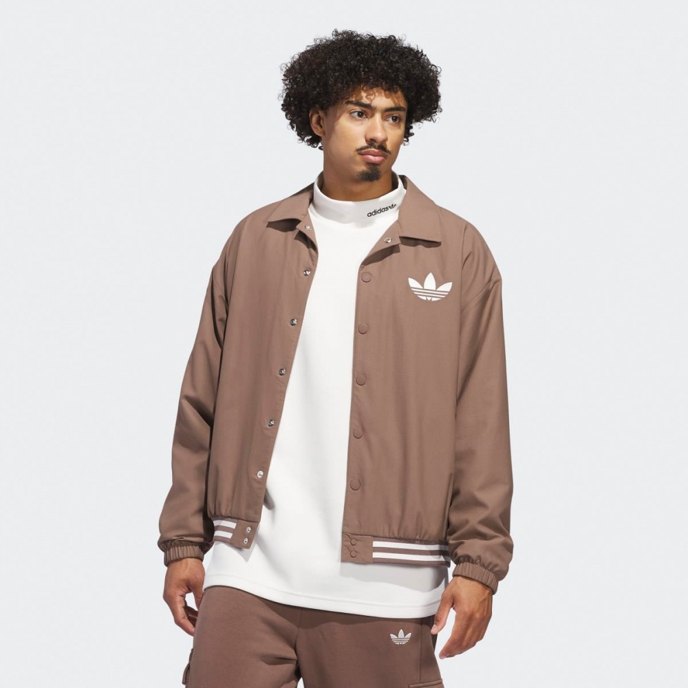 アディダスコーチジャケット (ジェンダーニュートラル) IY7371-EARSTR