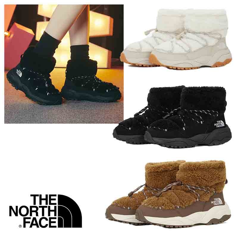 NS99P71 BOREALIS BOOTIE FLEECE ショートブーツ ブーティ 防寒 雪 冬 暖かい ダウン レディース 短い ファスナーなし 滑らない 軽い スノボ ウィンタースポーツ 保温