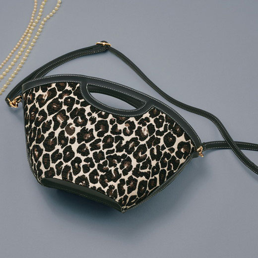 [最安値挑戦]！ヒョウ柄ジャカードバッグ レディース 秋冬 バッグ レディースバッグ