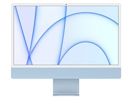 iMac Retina 4.5Kディスプレイモデル 24インチ 8コアGPU 512GB MGPL3J/A [ブルー]
