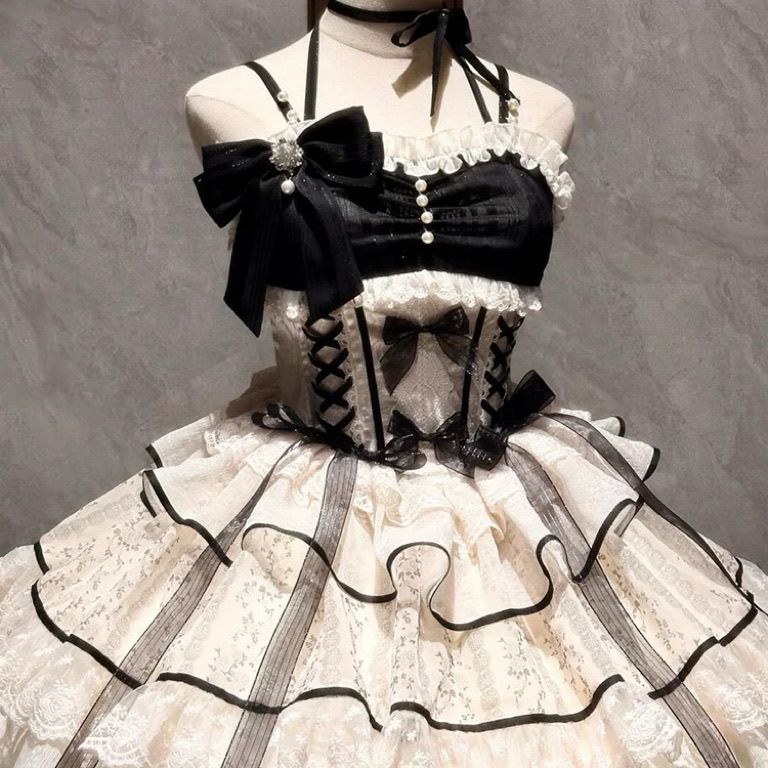 ホリデーダンスアプリコットカラーピュアと甘い娘バレエスタイルの穏やかな気質雰囲気の誕生日スカートワンピースドレスドレス