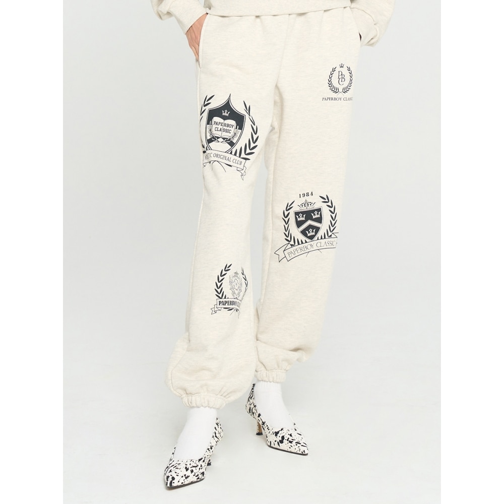 PAPERBOYロイヤルスウェットパンツ