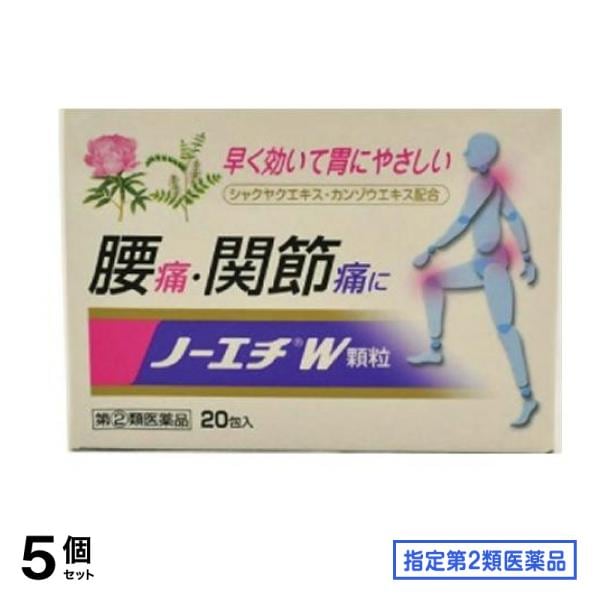指定第２類医薬品 ノーエチW顆粒 20包 5個セット