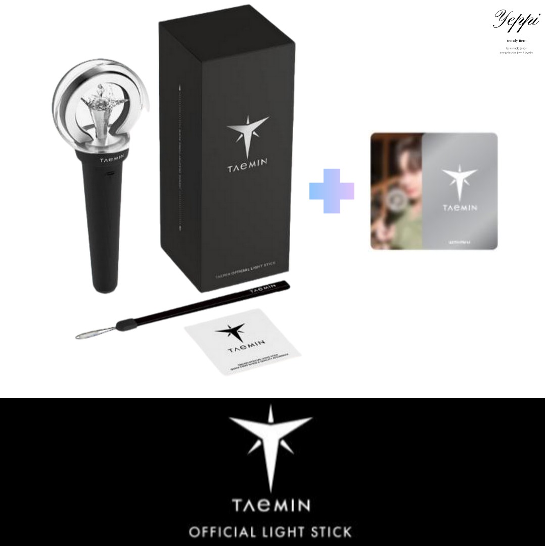 【当日出発 】SHINee TAEMIN OFFICIAL LIGHT STICK [初度限定特典贈呈] 2024 TAEMIN WORLD TOUR 公式グッズ ペンライト 応援棒
