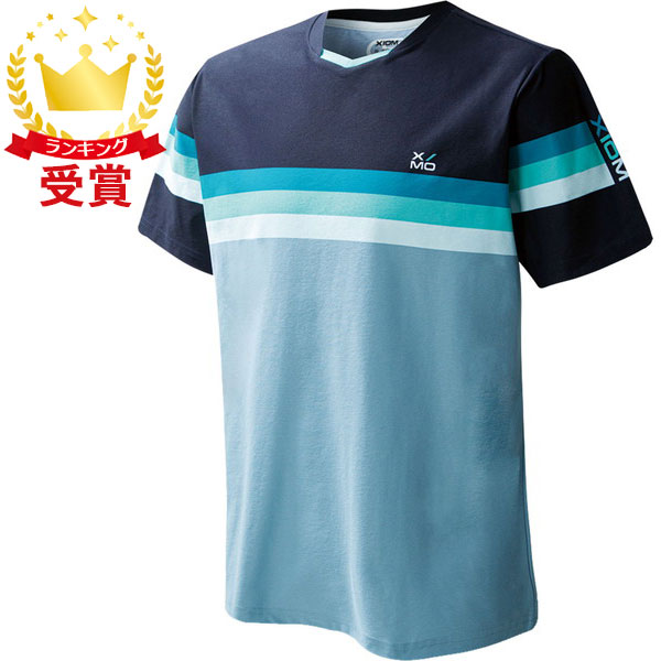 XIOM エクシオン ノマ シャツ 卓球 ゲームシャツ GAS00010-009 半袖