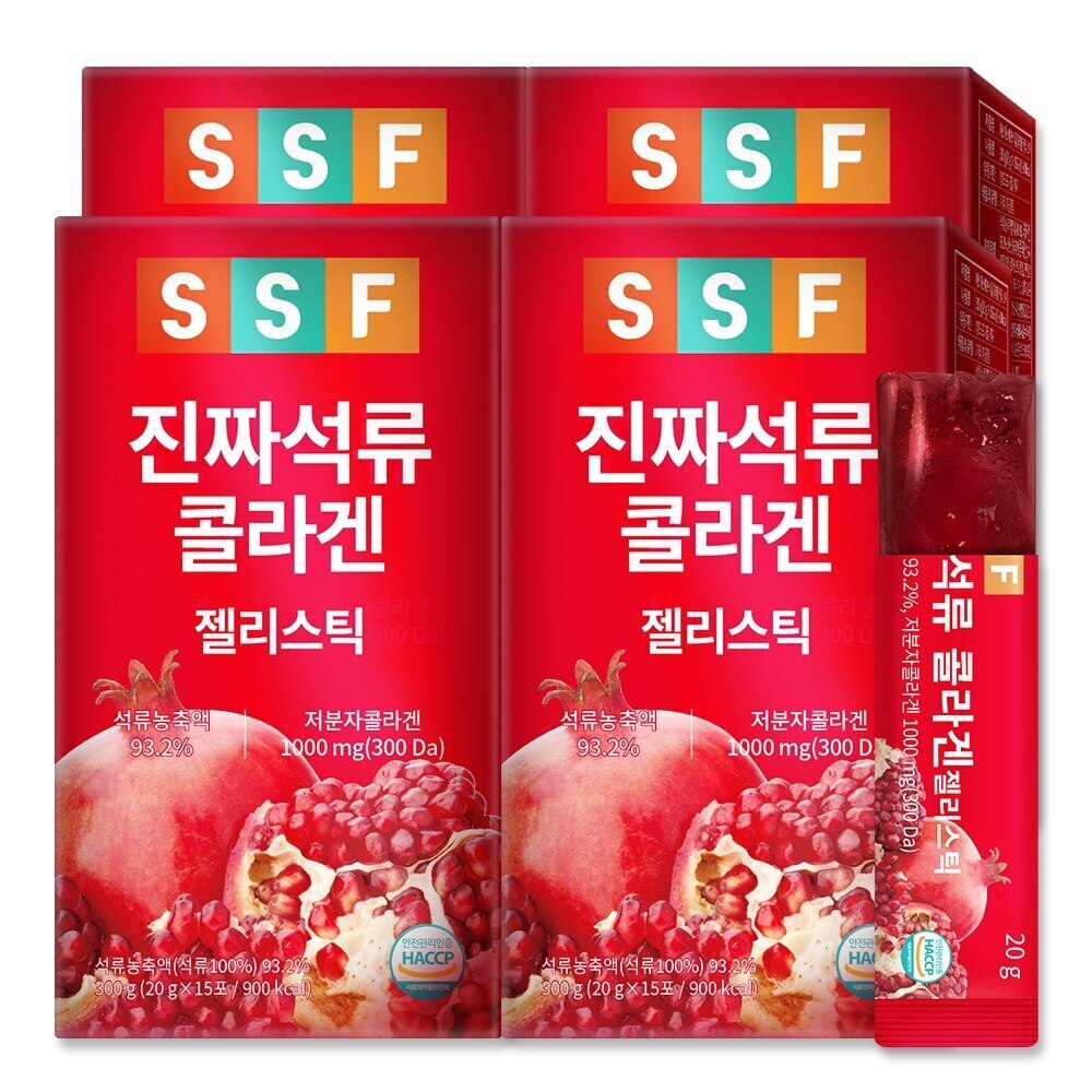 本物ザクロ 低分子 コラーゲンゼリースティック 20g x 60本