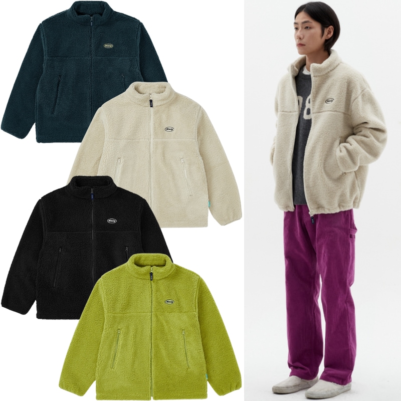 87 [Mmlg] MMLG DUVET FLEECE JUMPER 男女兼用フリースジャンパー