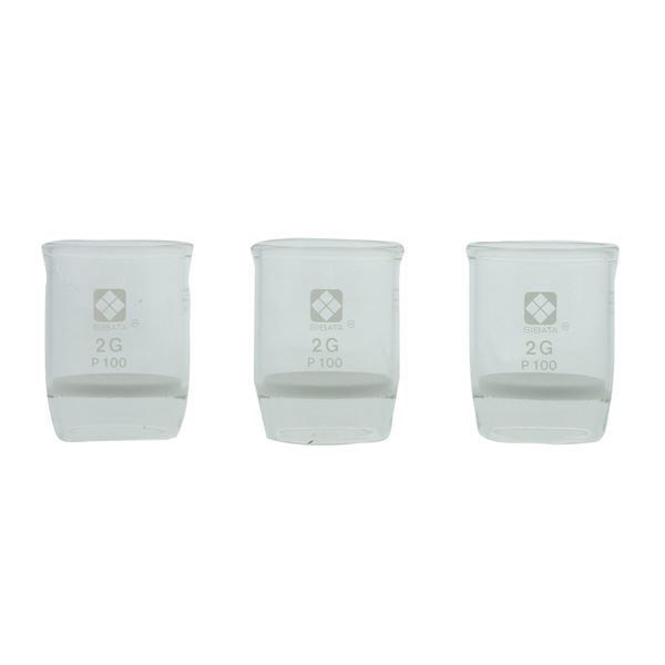 [柴田科学]ガラスろ過器 2G るつぼ形 2GP100[3個]