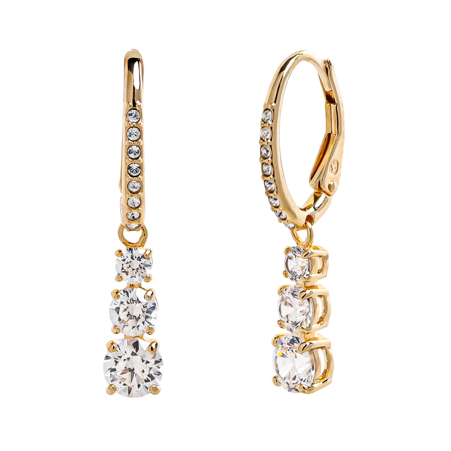 ピアス フープピアス クリア ゴールド 5723300 ジュエリー