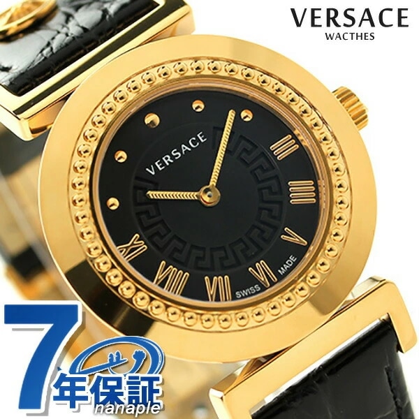 ヴェルサーチ バニティ レディース 腕時計 P5Q80D009S009 VERSACE ブラックゴー