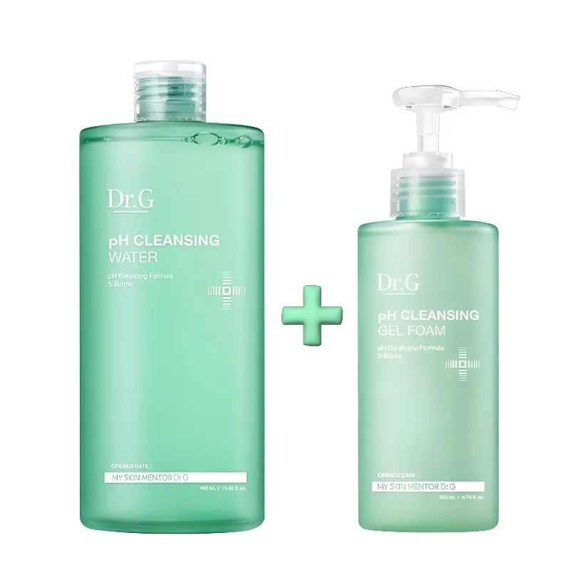 弱酸性クレンジングウォーター 490ml + 弱酸性クレンジングジェルフォーム 200ml