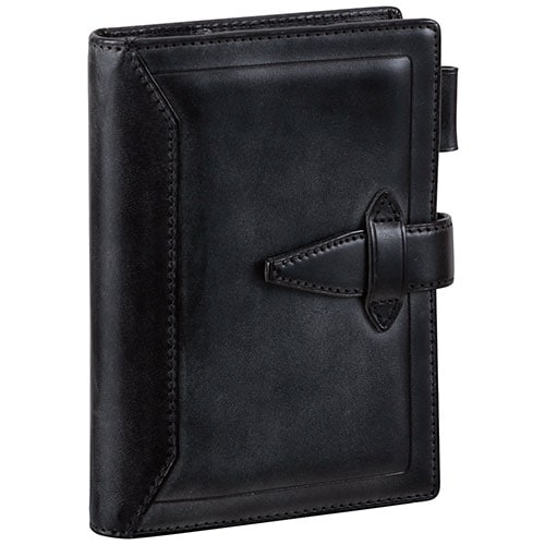 ダヴィンチ システム手帳 ロロマクラシック (ポケット) 14mm ブラック