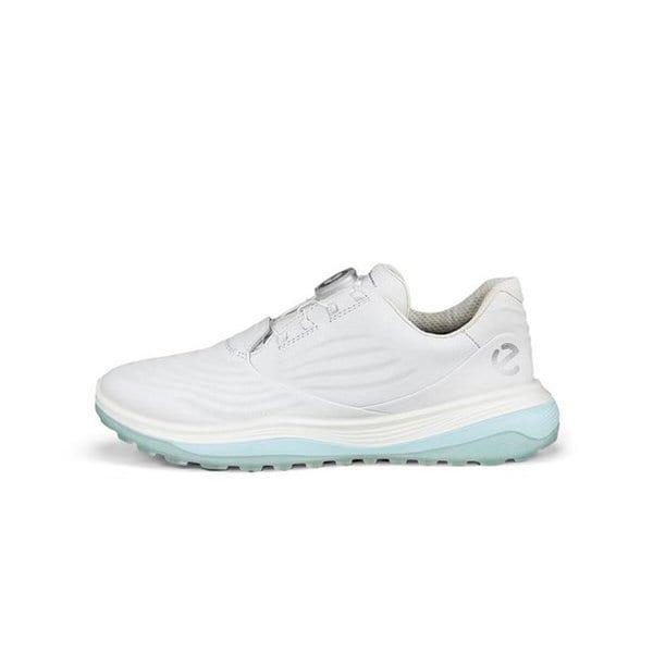 女性ゴルフシューズ ホワイト スパイクレス ハイブリッド 練習シューズ 2025FW