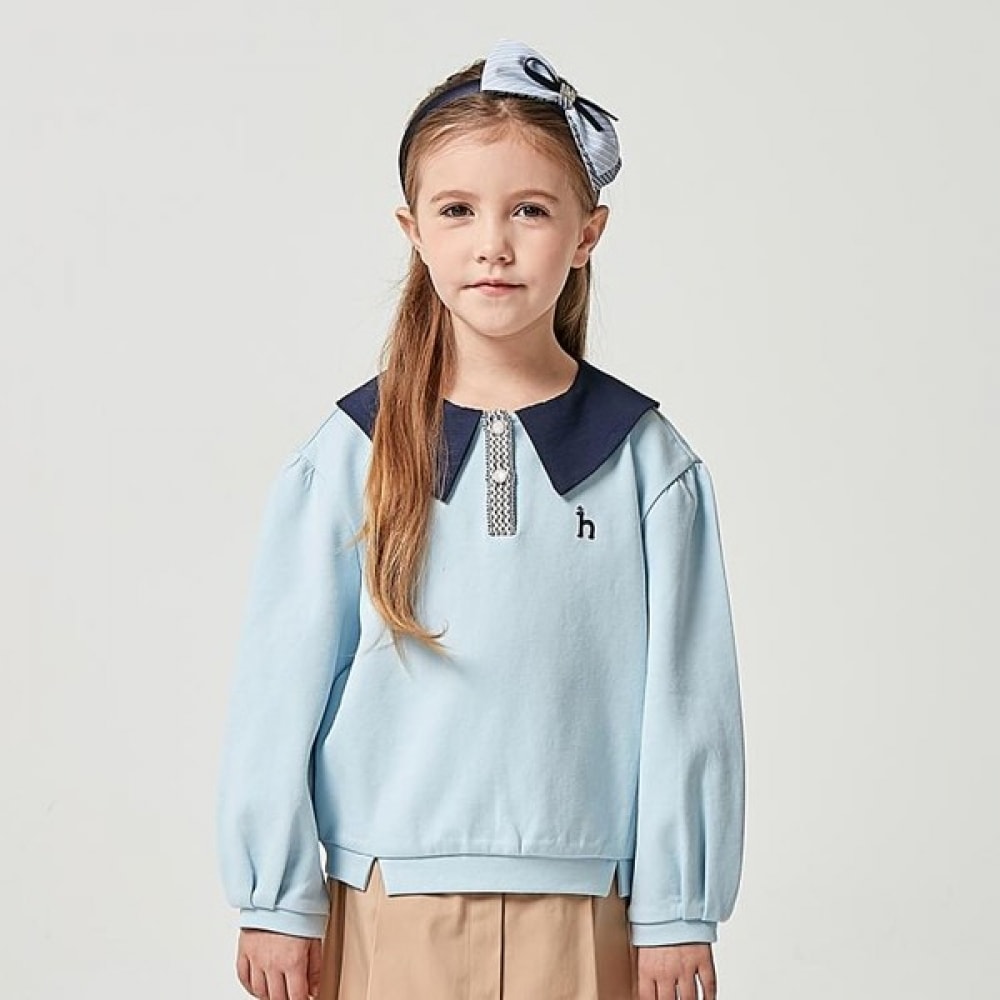 (ヘッジキッズ) ヘッジズスカイズクロエカラスウェットシャツ HTS11TM55M BU