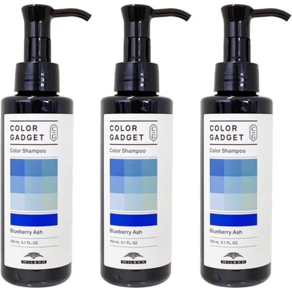 カラーガジェット カラーシャンプー ブルーベリーアッシュ 150ml 3本セット