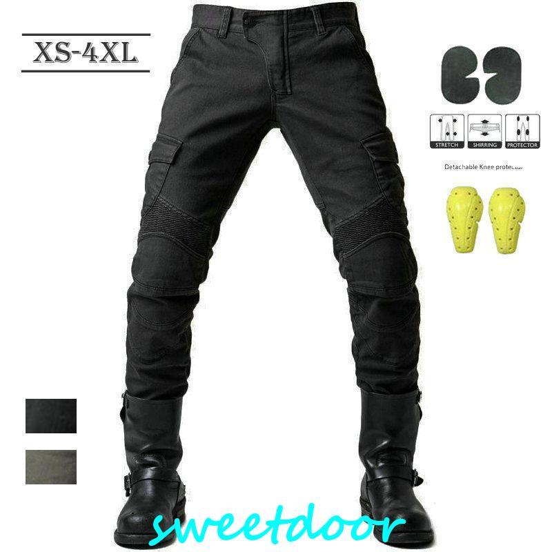 冬 ライダーパンツ 耐磨 夏 膝用 腰用 通気 バイク用 デニム おしゃれ 美脚パンツ 防風 バイクパンツ ライディング 秋 メンズ プロテクター装備バイク用品バイクウェアプロテクター