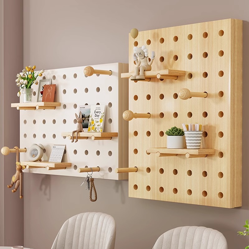 ドリルなしの穴のないパネルボックス装飾絵画北欧配信スイッチボックスカバープレート収納衣料品壁吊り下げパーツ