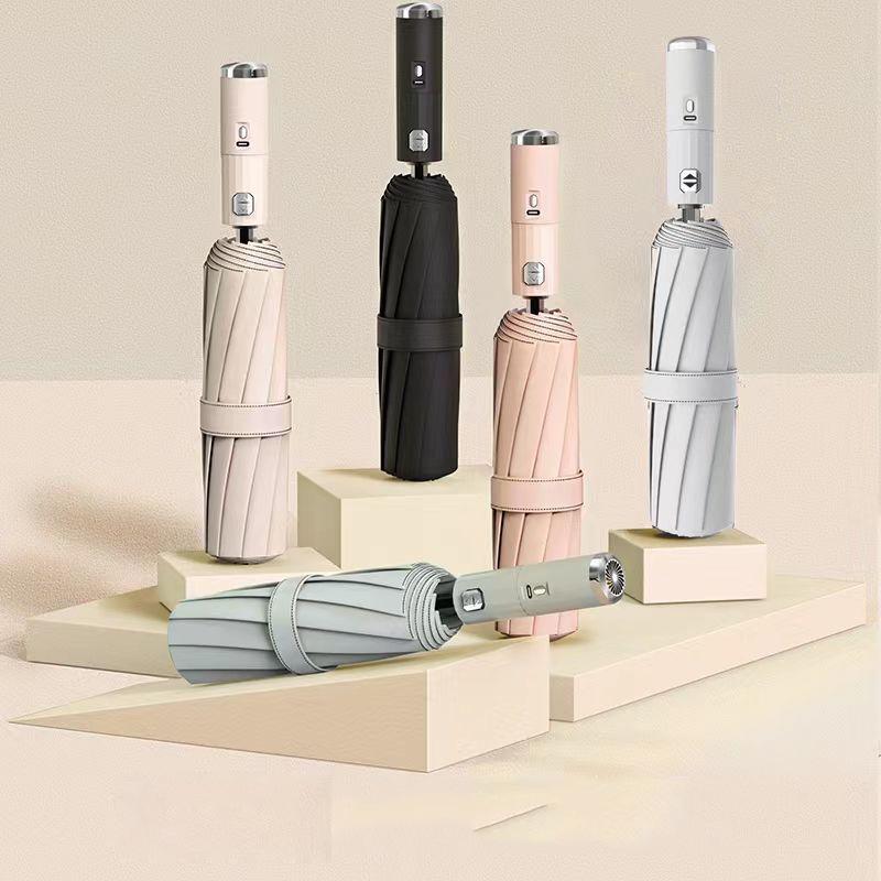 【1つ買うと10個もらえる】メガ割日傘 扇風機付き 折りたたみ ファンブレラ 傘 扇風機付 折り畳み 扇風機 付き 折り畳み 傘 UVカット送風機 晴雨兼用 折り畳み 雨傘 日傘 ファ247