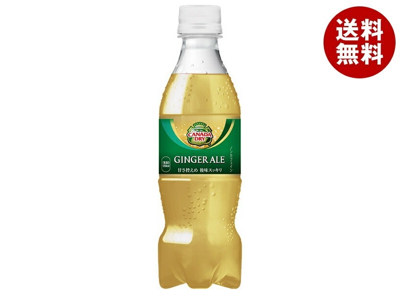 コカコーラ カナダドライ ジンジャーエール 350mlPET＊24本入＊(2ケース)