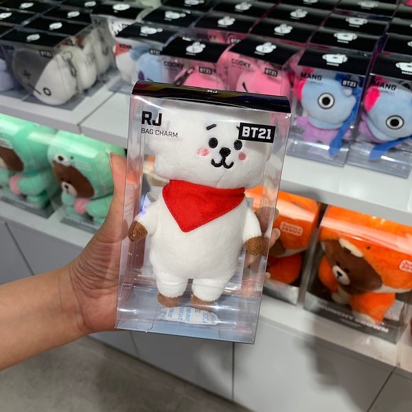 ついに再販開始 BTS BT21 CHIMMY バッグ チャーム キーリング