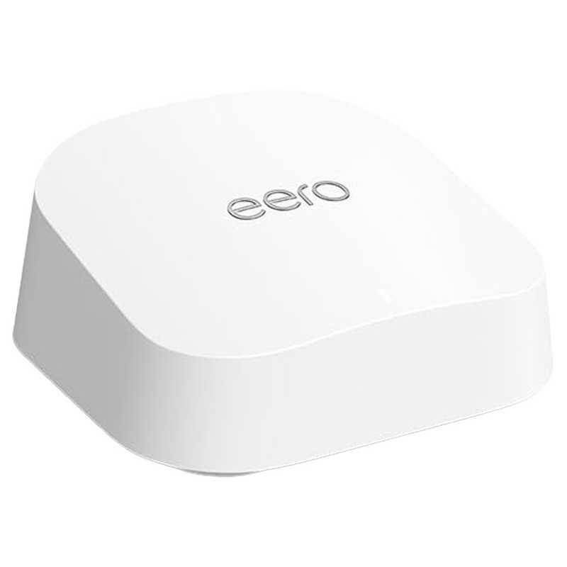 Amazon　eero 7 - メッシュwifiルーターWi-Fi 7対応BE50002.5Gbpsイーサネット×21ユニット ［Wi-Fi 7(be)］ ホワイト　B0DN36NDPN