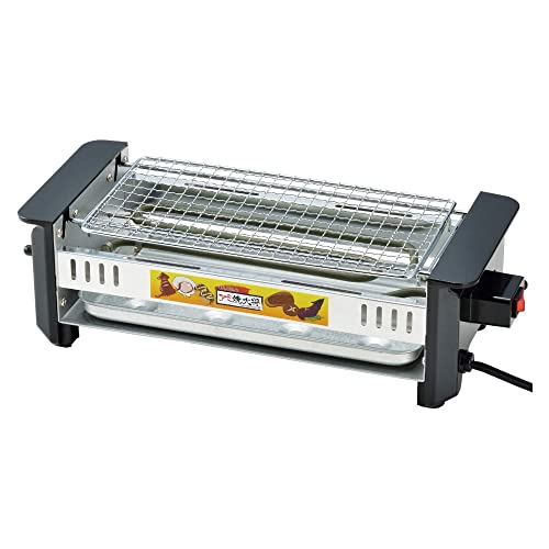 タマハシ 焼き鳥焼き器 電気式 卓上 焼鳥 焼肉 ホタテ アミ焼き 晩酌 幅38.2×奥行14.6×高さ10.6cm ワイド AYT-03