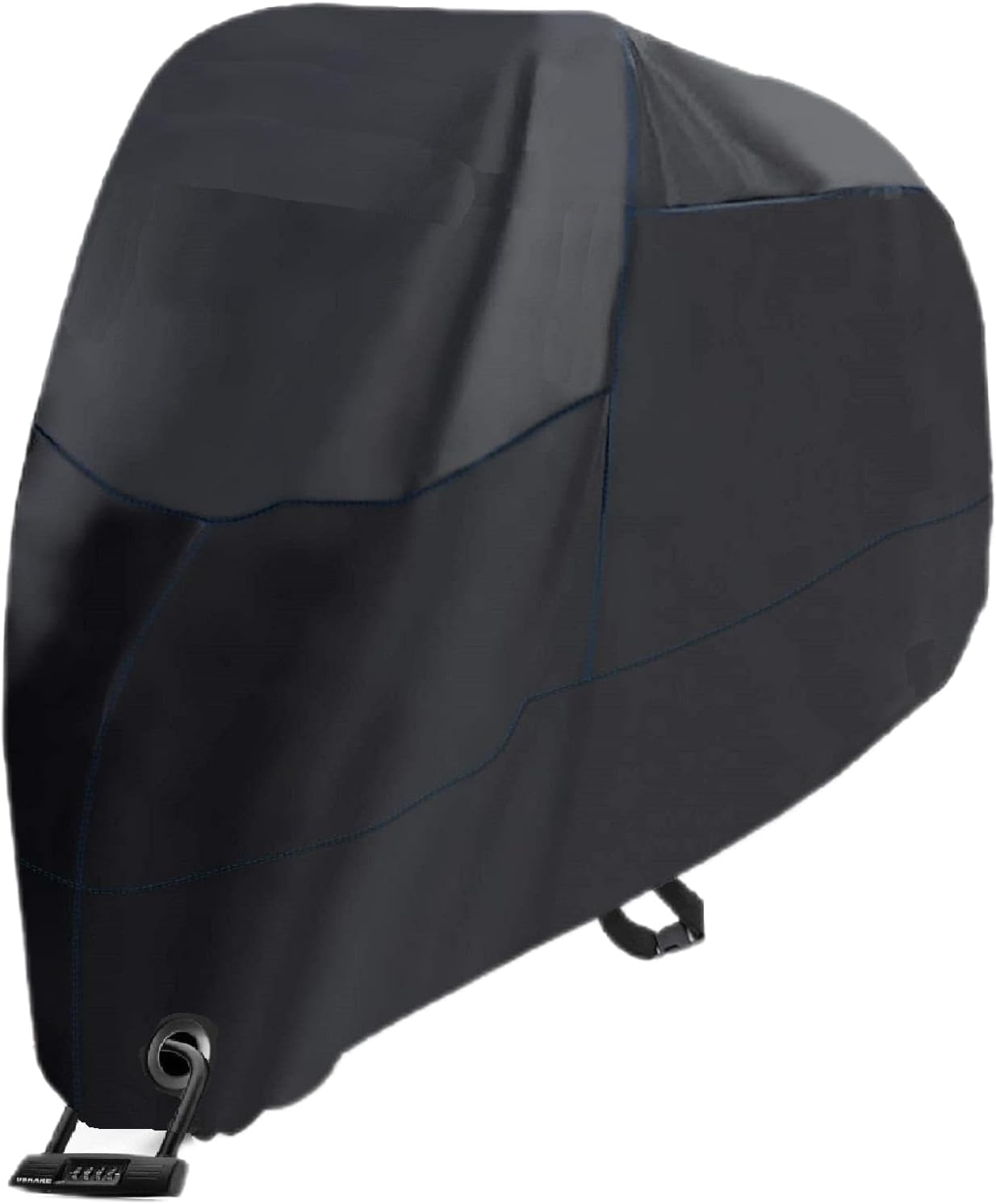 バイクカバー 防水 厚手 210D 耐熱 超撥水 紫外線防止 防塵 防雪 収納袋付 サイズ200×100×90cm