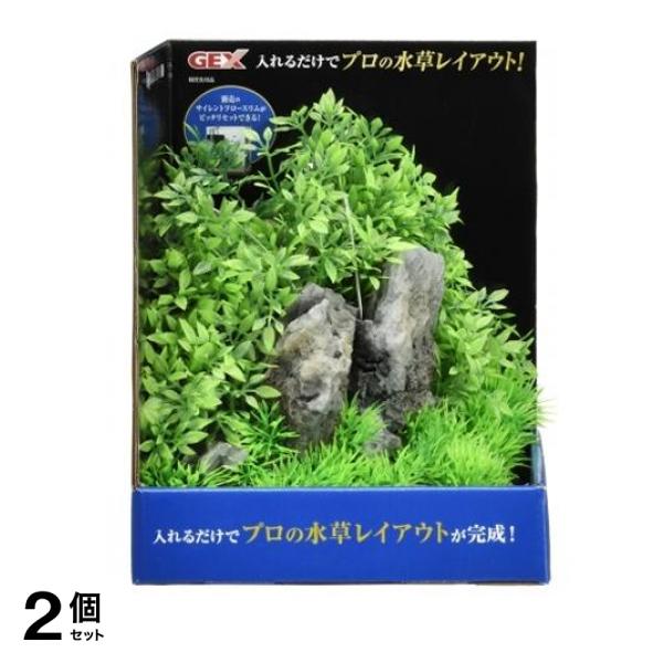 GEX 癒し水景 アクアキャンバス 1個入 (F-L) 2個セット